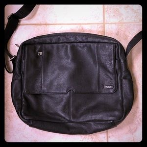 Tumi Leather Laptop Bag